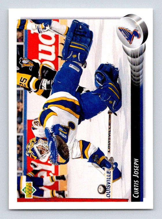1992-93 Upper Deck #186 Curtis Joseph NM-MT  St. Louis Blues 
