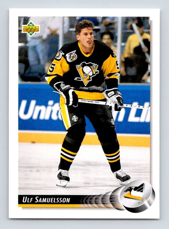 1992-93 Upper Deck #189 Ulf Samuelsson NM-MT  Pittsburgh Penguins 