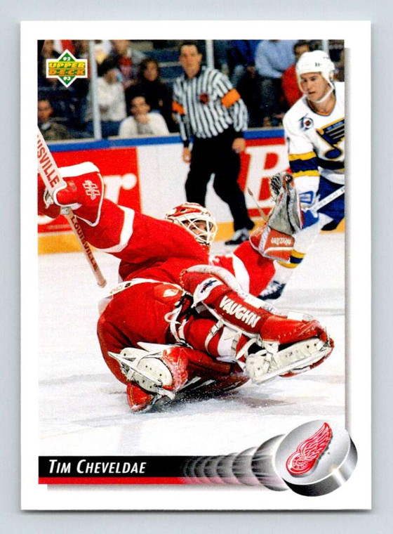 1992-93 Upper Deck #197 Tim Cheveldae NM-MT  Detroit Red Wings 