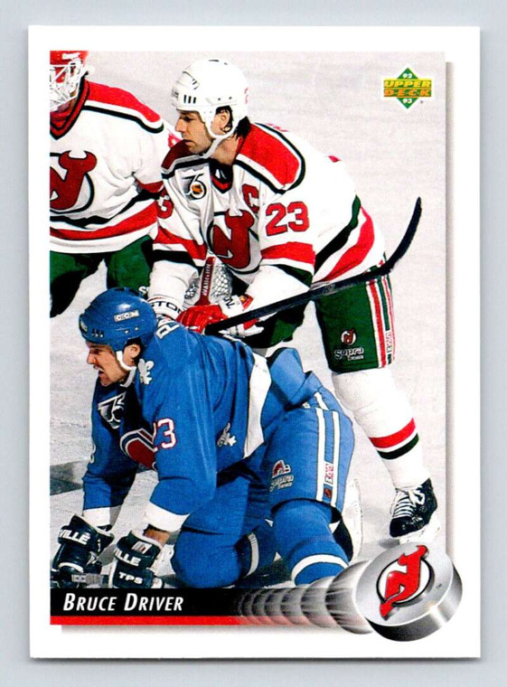 1992-93 Upper Deck #200 Bruce Driver NM-MT  New Jersey Devils 