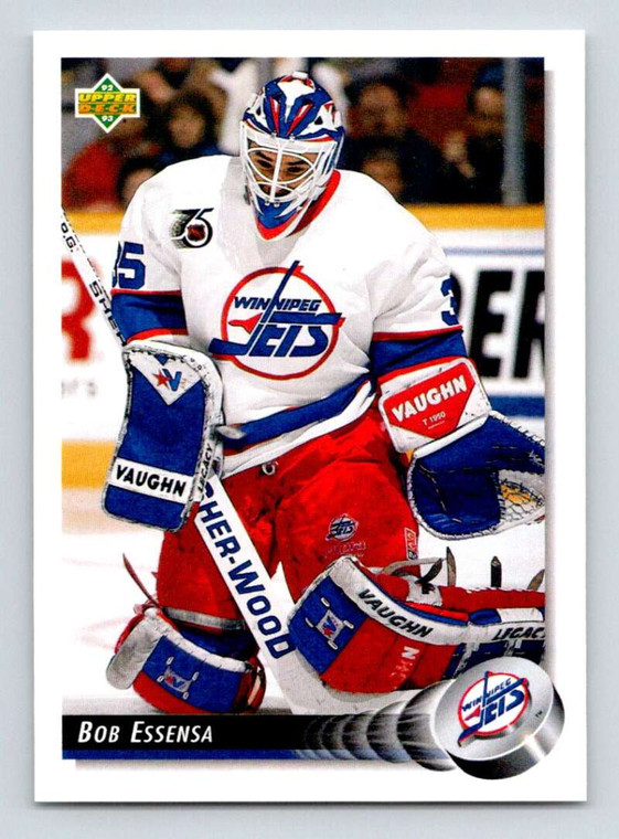 1992-93 Upper Deck #217 Bob Essensa NM-MT  Winnipeg Jets 