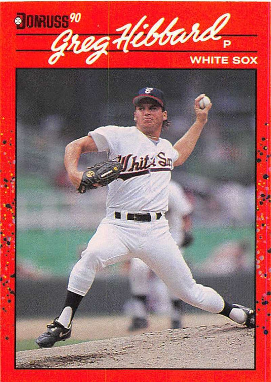 1990 Donruss #384 Greg Hibbard NM-MT RC Rookie Chicago White Sox 