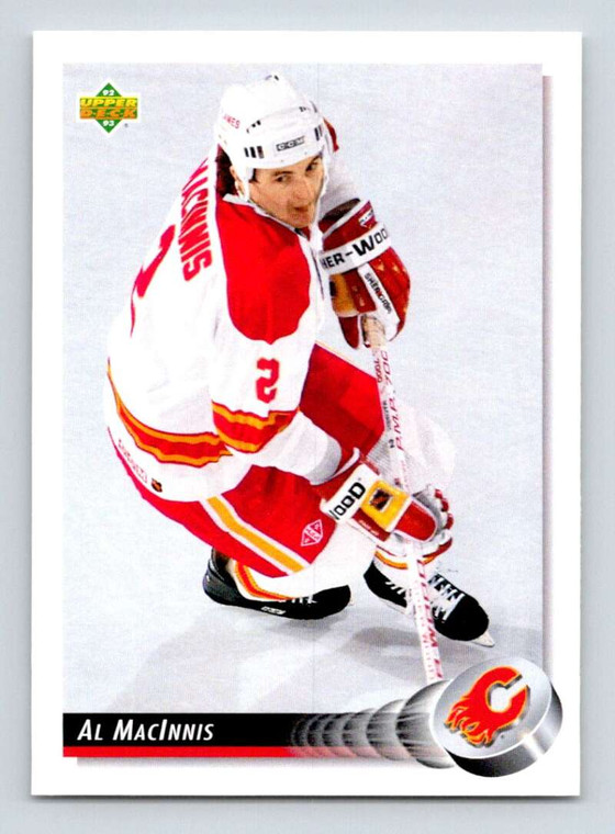 1992-93 Upper Deck #257 Al MacInnis NM-MT  Calgary Flames 