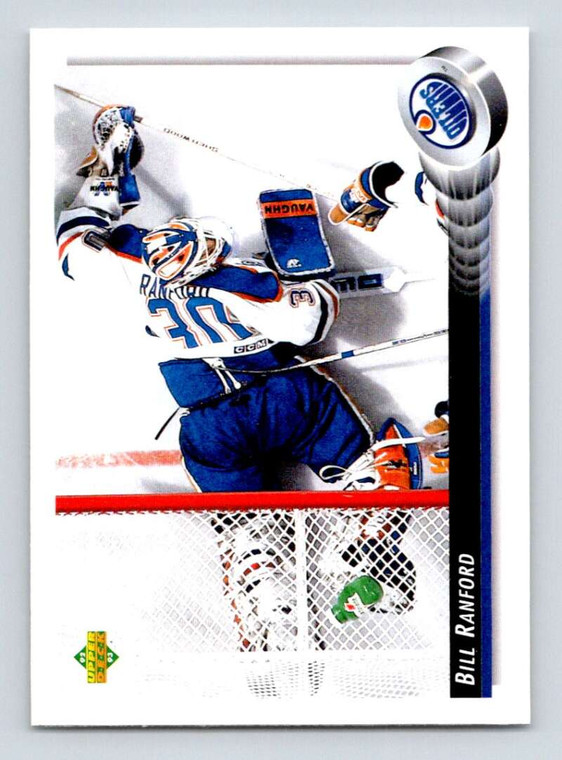 1992-93 Upper Deck #262 Bill Ranford NM-MT  Edmonton Oilers 