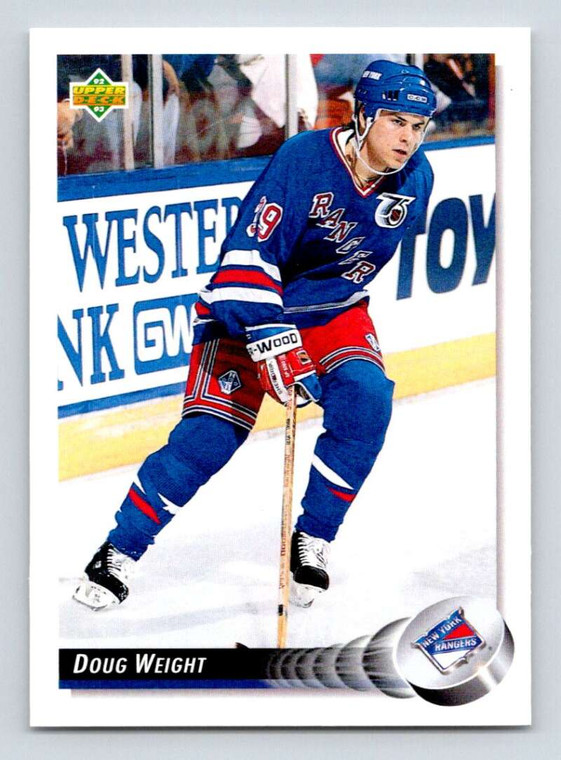 1992-93 Upper Deck #279 Doug Weight NM-MT  New York Rangers 