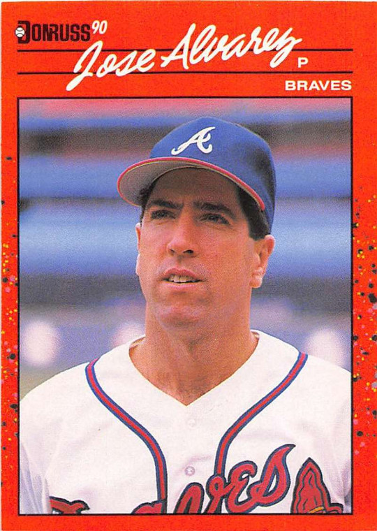 1990 Donruss #389 Jose Alvarez NM-MT Atlanta Braves 