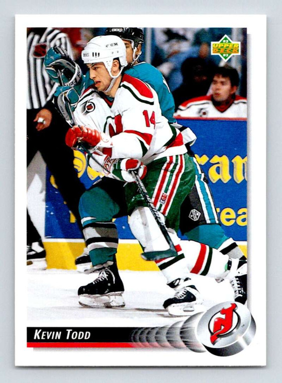 1992-93 Upper Deck #303 Kevin Todd NM-MT  New Jersey Devils 