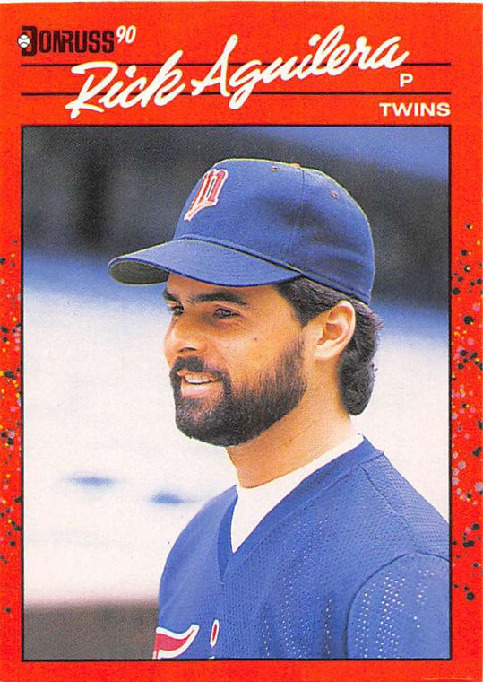 1990 Donruss #391 Rick Aguilera NM-MT Minnesota Twins 