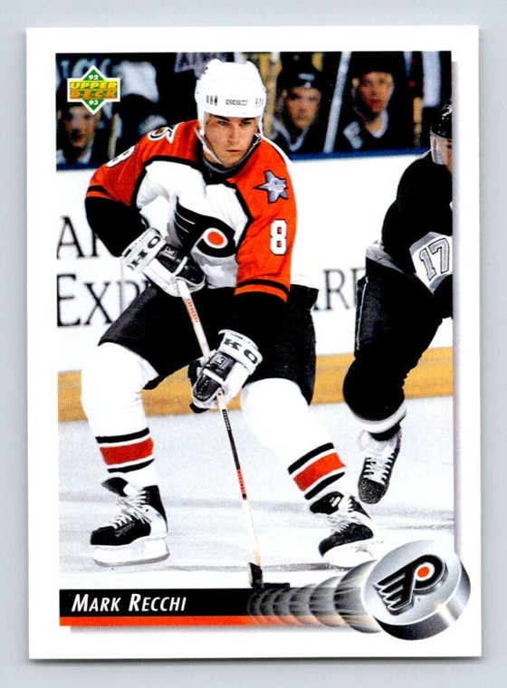 1992-93 Upper Deck #327 Mark Recchi NM-MT  Philadelphia Flyers 