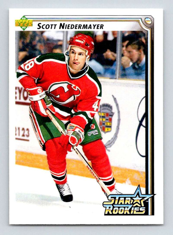 1992-93 Upper Deck #406 Scott Neidermayer SR NM-MT  RC Rookie New Jersey Devils 