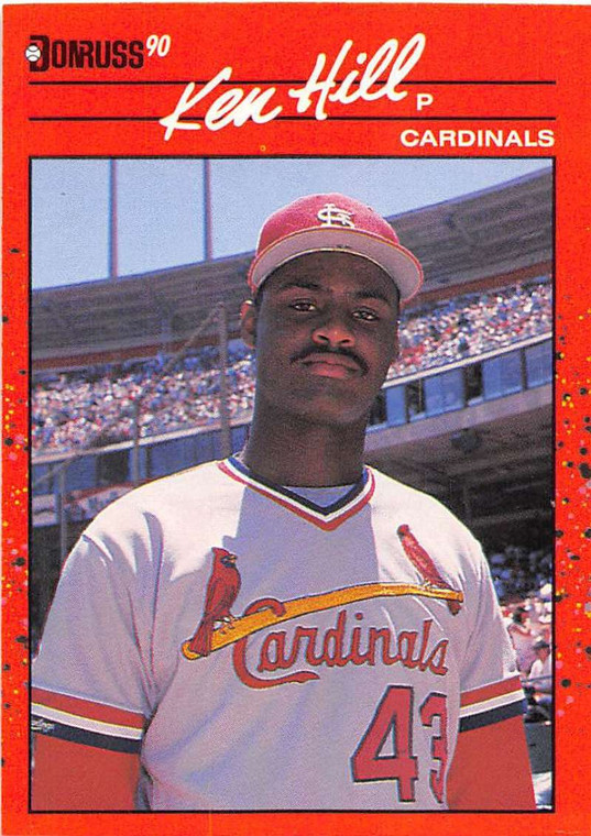 1990 Donruss #397 Ken Hill NM-MT St. Louis Cardinals 