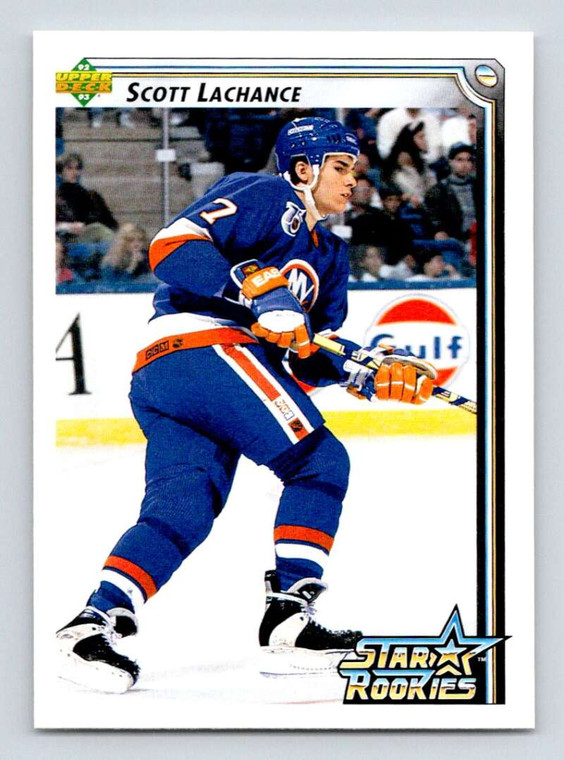 1992-93 Upper Deck #409 Scott Lachance SR NM-MT  RC Rookie New York Islanders 
