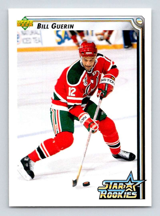 1992-93 Upper Deck #411 Bill Guerin SR NM-MT  RC Rookie New Jersey Devils 