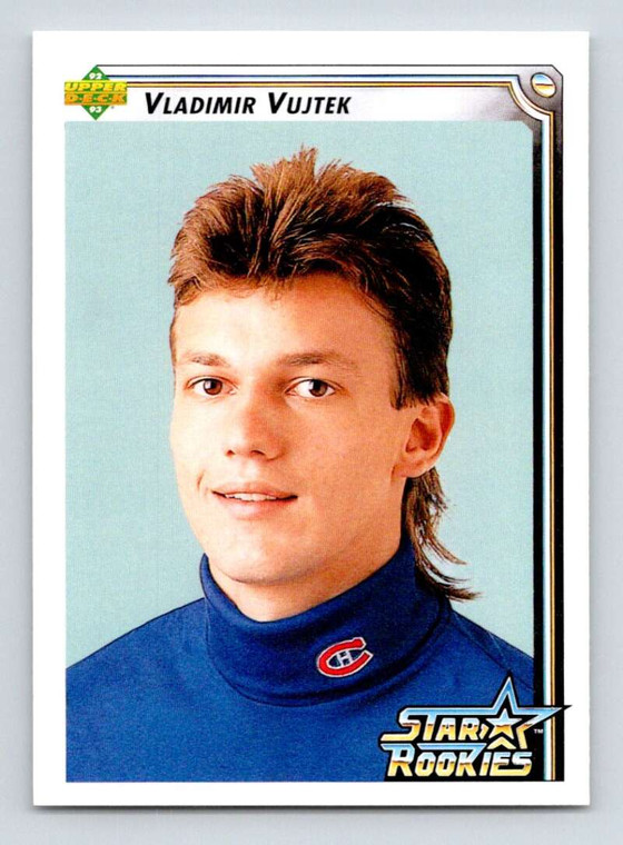 1992-93 Upper Deck #417 Vladimir Vujtek SR NM-MT  RC Rookie Montreal Canadiens 