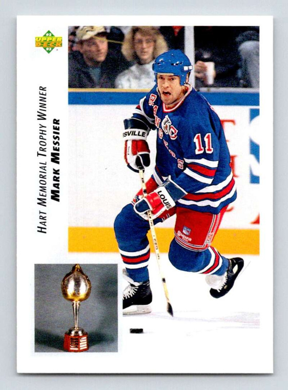 1992-93 Upper Deck #437 Mark Messier NM-MT  New York Rangers 