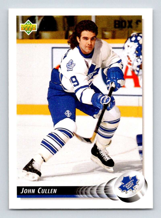 1992-93 Upper Deck #465 John Cullen NM-MT  Toronto Maple Leafs 