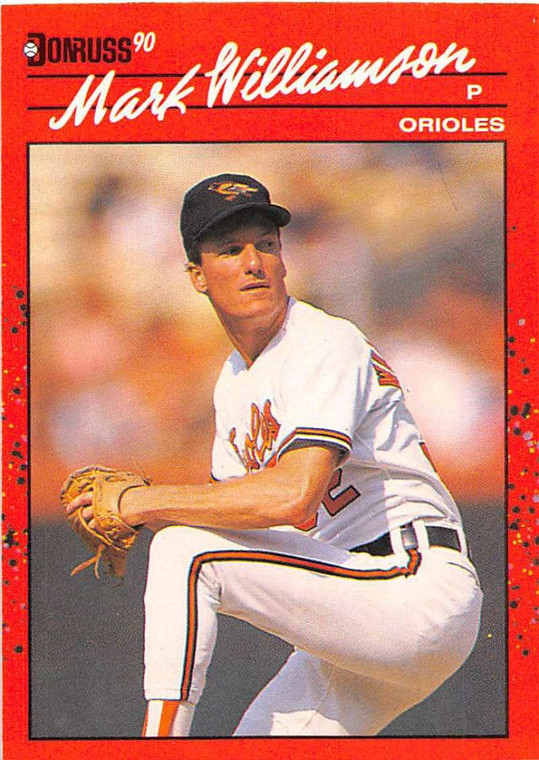 1990 Donruss #406 Mark Williamson NM-MT Baltimore Orioles 