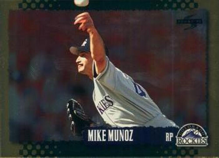 1995 Score Gold Rush #228 Mike Munoz NM-MT  Colorado Rockies 