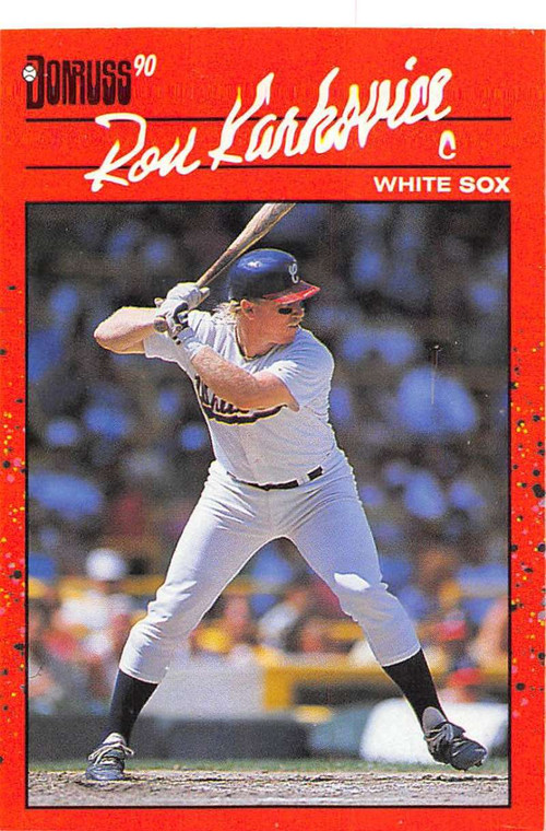 1990 Donruss #413 Ron Karkovice NM-MT Chicago White Sox 