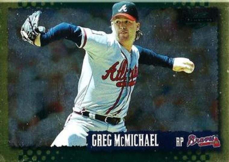 1995 Score Gold Rush #250 Greg McMichael UER NM-MT  Atlanta Braves 