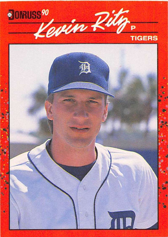 1990 Donruss #415 Kevin Ritz NM-MT RC Rookie Detroit Tigers 
