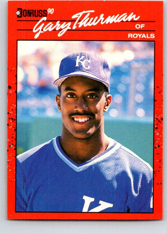 1990 Donruss #416 Gary Thurman NM-MT Kansas City Royals 