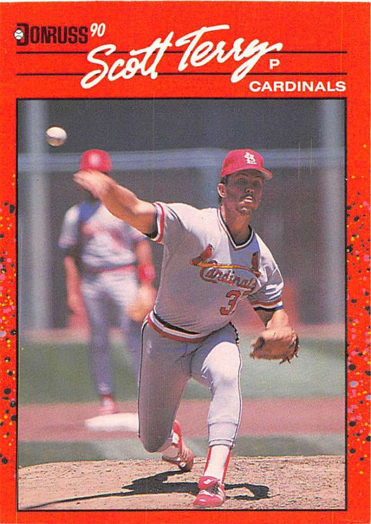1990 Donruss #418 Scott Terry NM-MT St. Louis Cardinals 