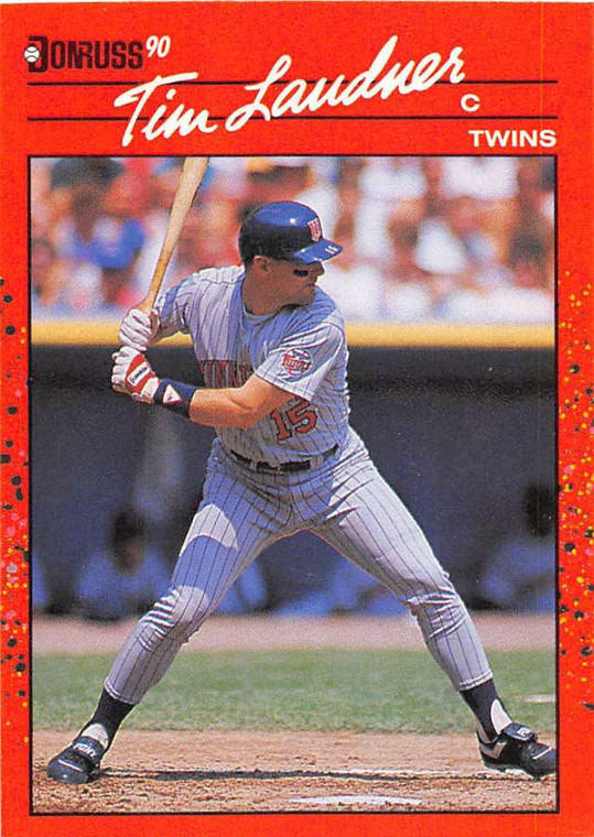 1990 Donruss #419 Tim Laudner NM-MT Minnesota Twins 