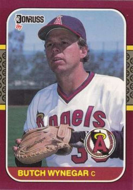 1987 Donruss Opening Day #6 Butch Wynegar NM-MT  California Angels 