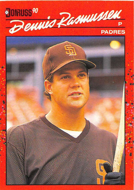 1990 Donruss #420 Dennis Rasmussen NM-MT San Diego Padres 