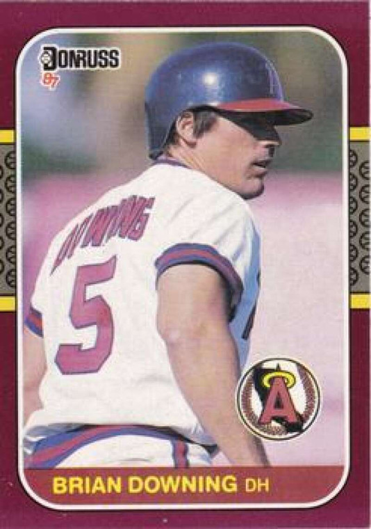 1987 Donruss Opening Day #9 Brian Downing NM-MT  California Angels 