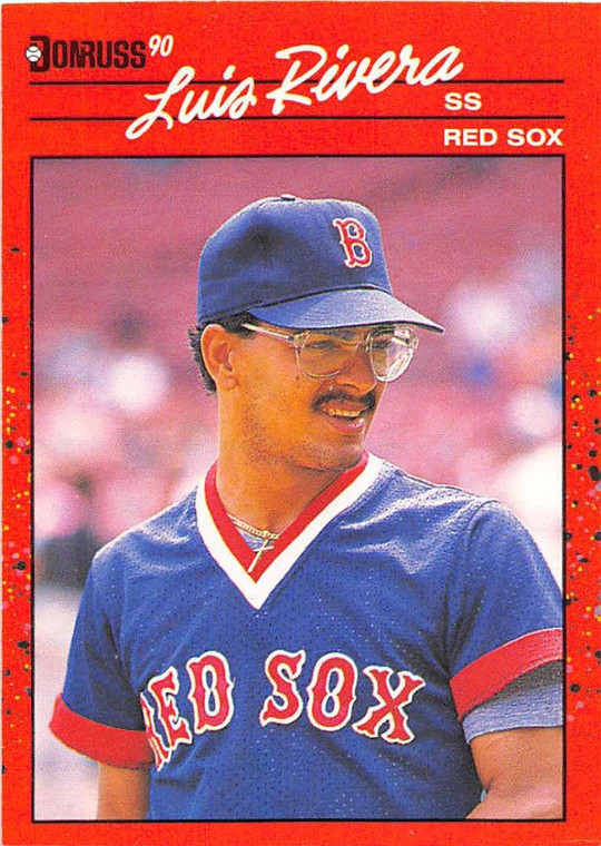 1990 Donruss #421 Luis Rivera NM-MT Boston Red Sox 