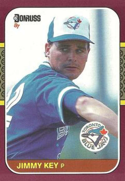 1987 Donruss Opening Day #37 Jimmy Key NM-MT  Toronto Blue Jays 
