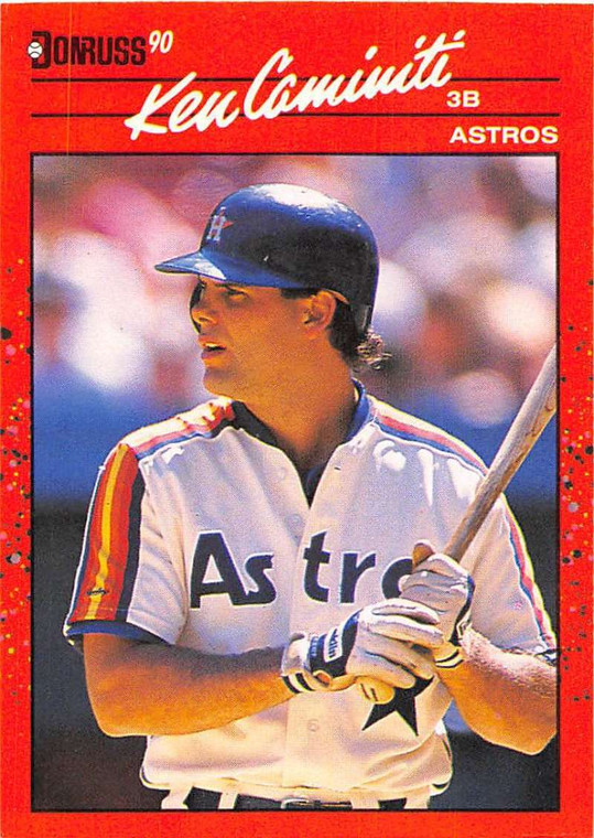 1990 Donruss #424 Ken Caminiti NM-MT Houston Astros 
