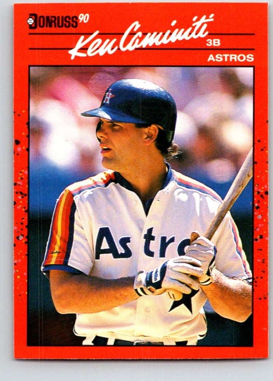 1990 Donruss #424 Ken Caminiti NM-MT Houston Astros 