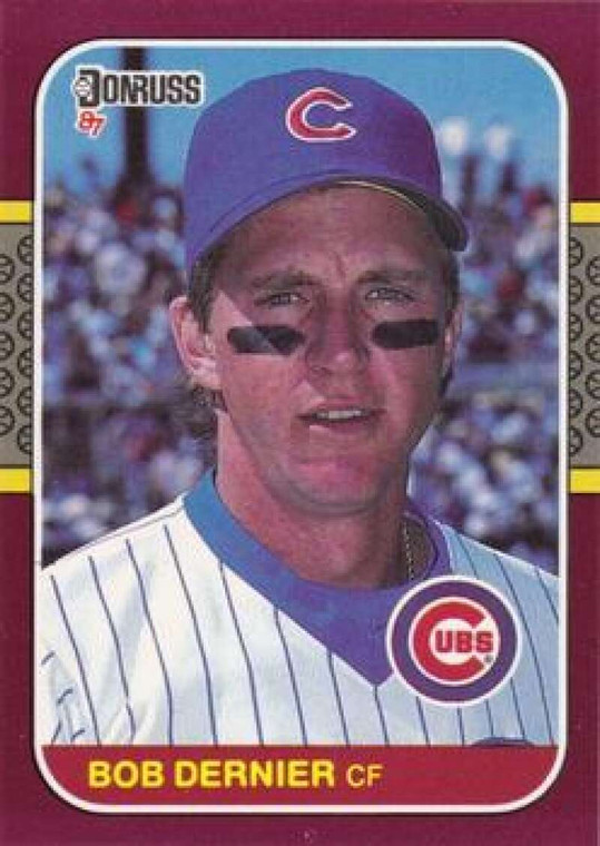 1987 Donruss Opening Day #68 Bob Dernier NM-MT  Chicago Cubs 
