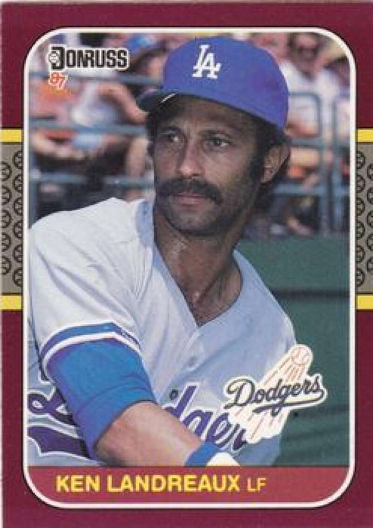 1987 Donruss Opening Day #81 Ken Landreaux NM-MT  Los Angeles Dodgers 