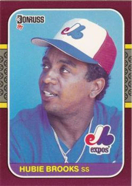 1987 Donruss Opening Day #91 Hubie Brooks NM-MT  Montreal Expos 