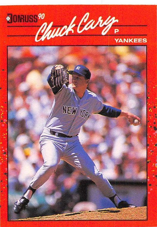 1990 Donruss #429 Chuck Cary NM-MT New York Yankees 