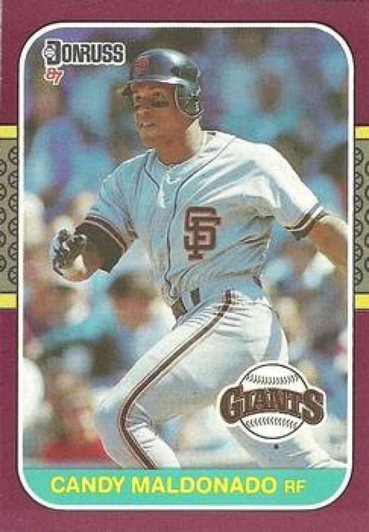 1987 Donruss Opening Day #102 Candy Maldonado NM-MT  San Francisco Giants 
