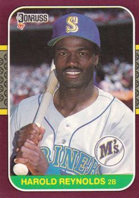 1987 Donruss Opening Day #117 Harold Reynolds NM-MT  Seattle Mariners 