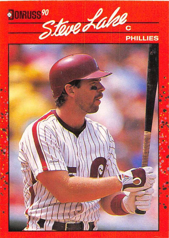 1990 Donruss #431 Steve Lake NM-MT Philadelphia Phillies 