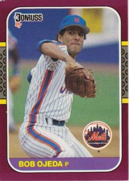 1987 Donruss Opening Day #127 Bob Ojeda NM-MT  New York Mets 