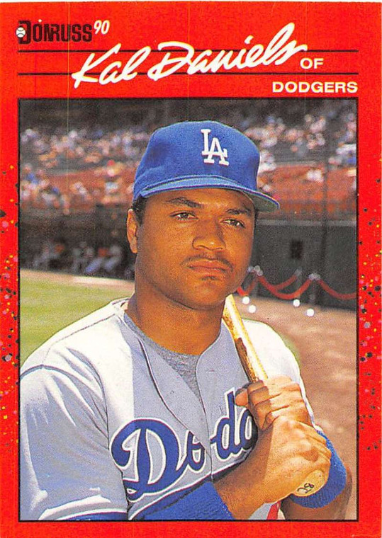 1990 Donruss #432 Kal Daniels NM-MT Los Angeles Dodgers 