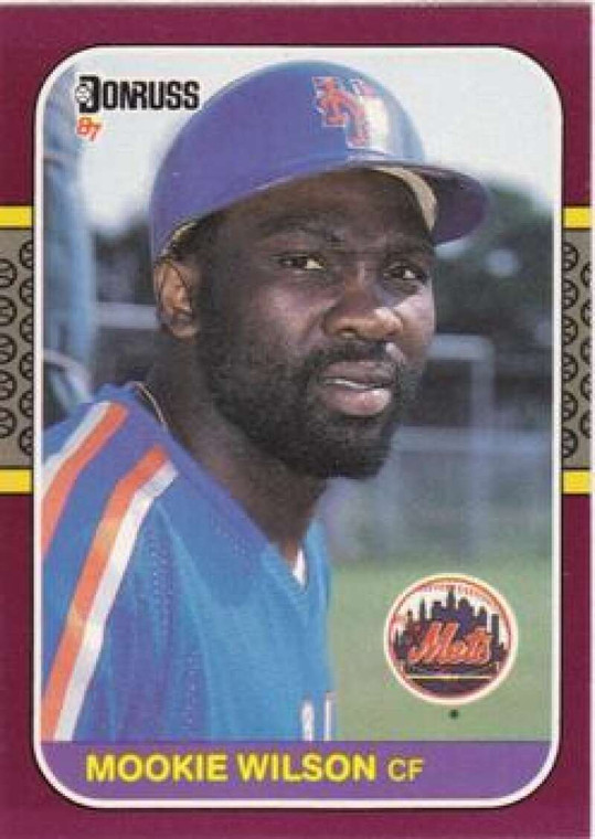 1987 Donruss Opening Day #129 Mookie Wilson NM-MT  New York Mets 