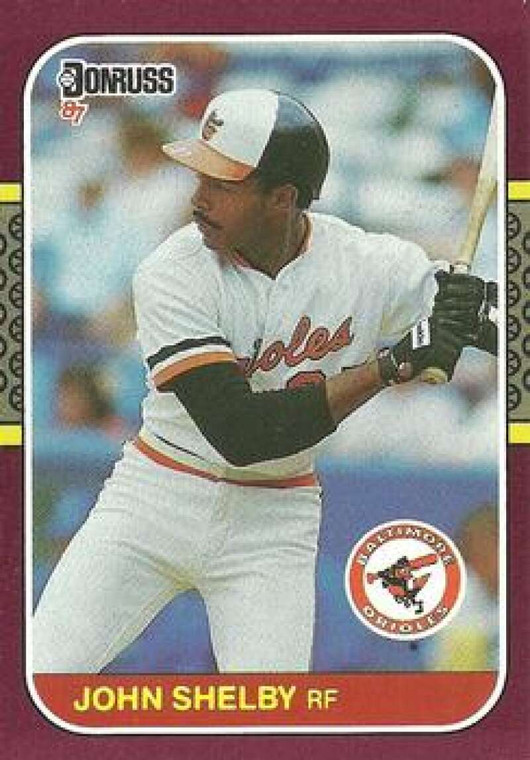 1987 Donruss Opening Day #139 John Shelby NM-MT  Baltimore Orioles 