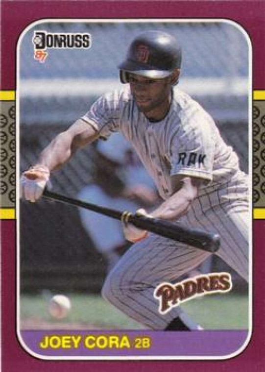 1987 Donruss Opening Day #147 Joey Cora NM-MT  San Diego Padres 