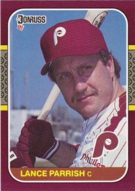 1987 Donruss Opening Day #153 Lance Parrish NM-MT  Philadelphia Phillies 