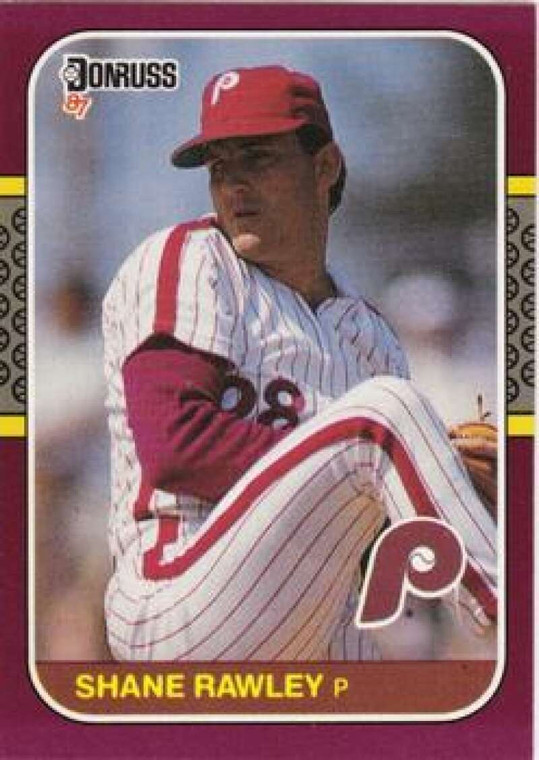 1987 Donruss Opening Day #159 Shane Rawley NM-MT  Philadelphia Phillies 
