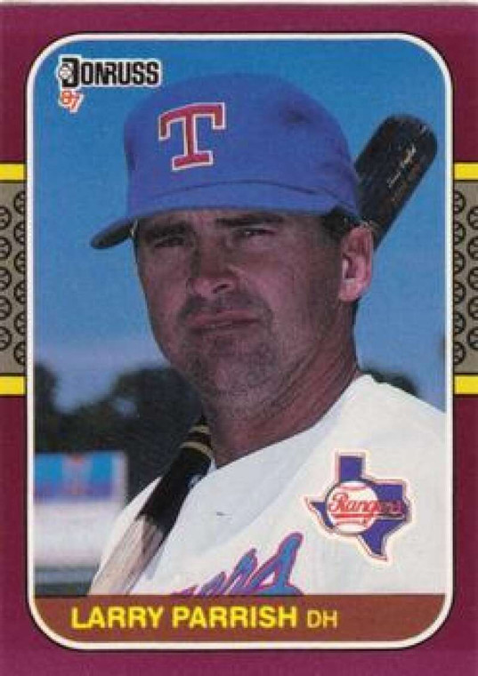 1987 Donruss Opening Day #173 Larry Parrish NM-MT  Texas Rangers 